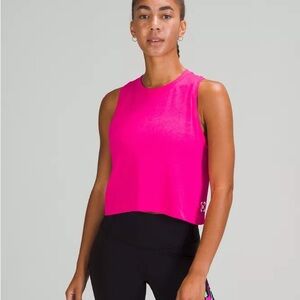 Lululemon pink seawheeze tank